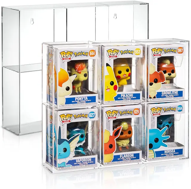 Acrylic Funko Pop Display Case for 4 in. Pop Vinyl Collectible Toy Figures