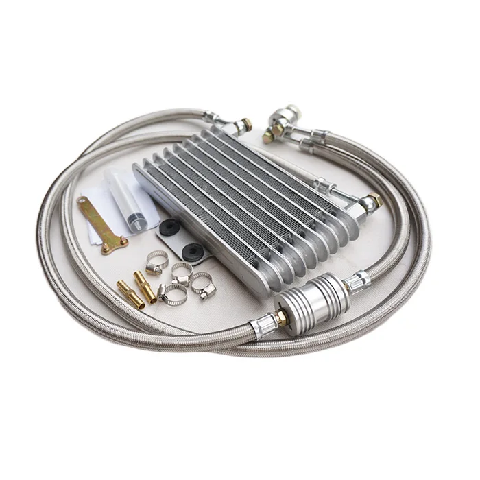 Поставка модифицированного масляного радиатора GY6 для мотоцикла Honda масляный радиатор