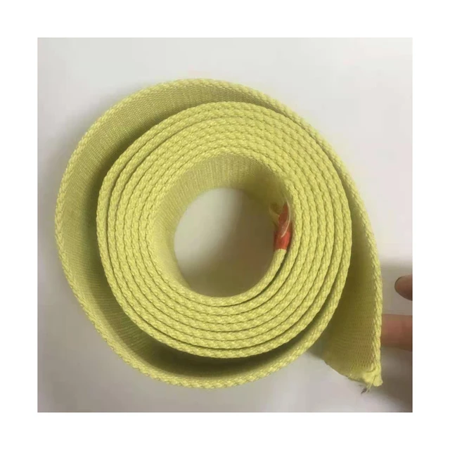 High Temperature Resistant Cut Resistant Wear Resistant Para Aramid Webbing for Sling Blet