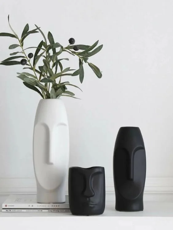 Современный белый серый горшок для цветов растений бетонные домашние украшения цветочные горшки и кастрюли