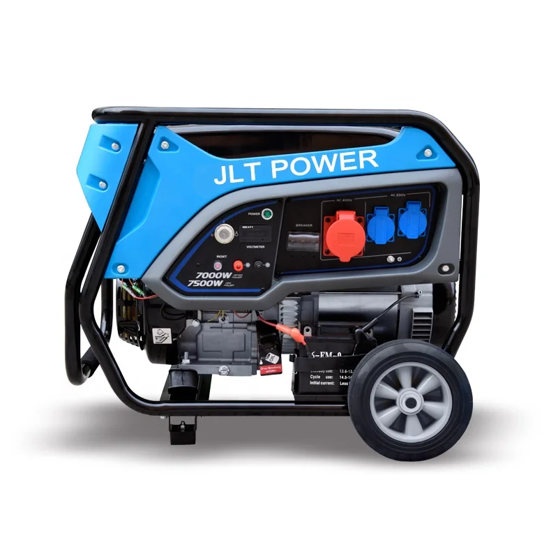 JLT Power JP10000  Power Value 7.0kw 7.5kw 8.0kw 8000w 458cc 18/3600hp  Portable Gasoline Generator