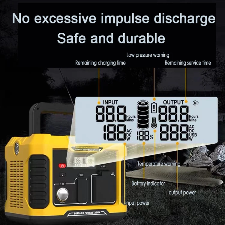 Enerlution 、 Hybess - China Factory 24V Lithium Battery Protable Station Protable Protable Station 17