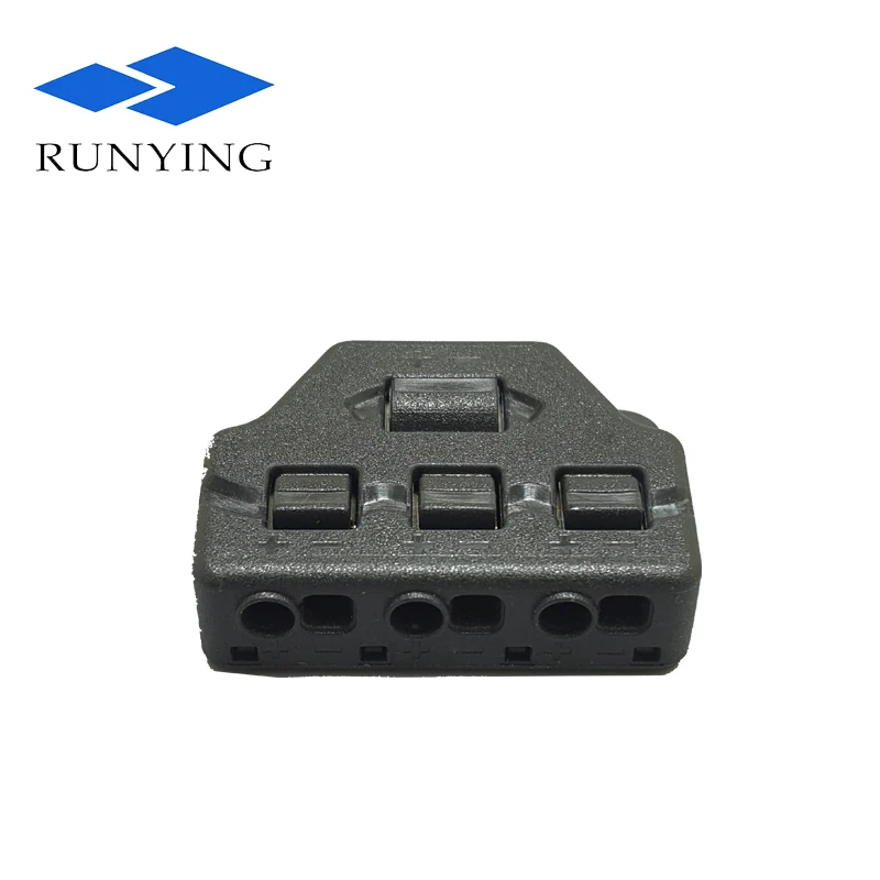One Input Three Output Parallel LED Wire Cable Splitter DC Power Split Connector with Constant Current Connection
