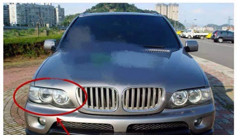 product yea auto car headlight glass pc lampshade cover lens for bmw x5 e53 headlamp glass shade lens cover 2004   2007-31