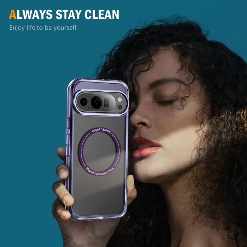 OEM Manufacturer Customized Premium TPU+PC with Magnetic Mobile Phone Case for Google Pixel 10 Pro XL  Pixel 9A Hard back Cover