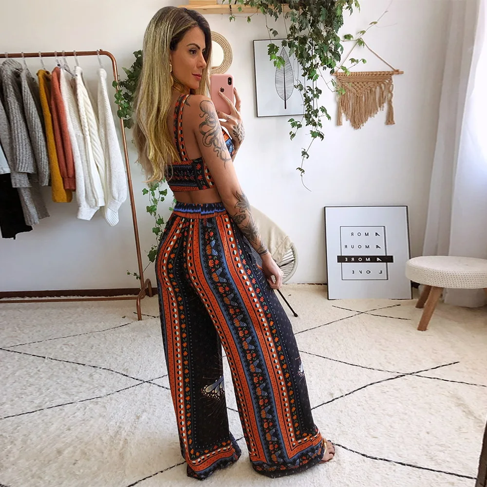 Sexy Fashion Loose Wide Leg Pants 