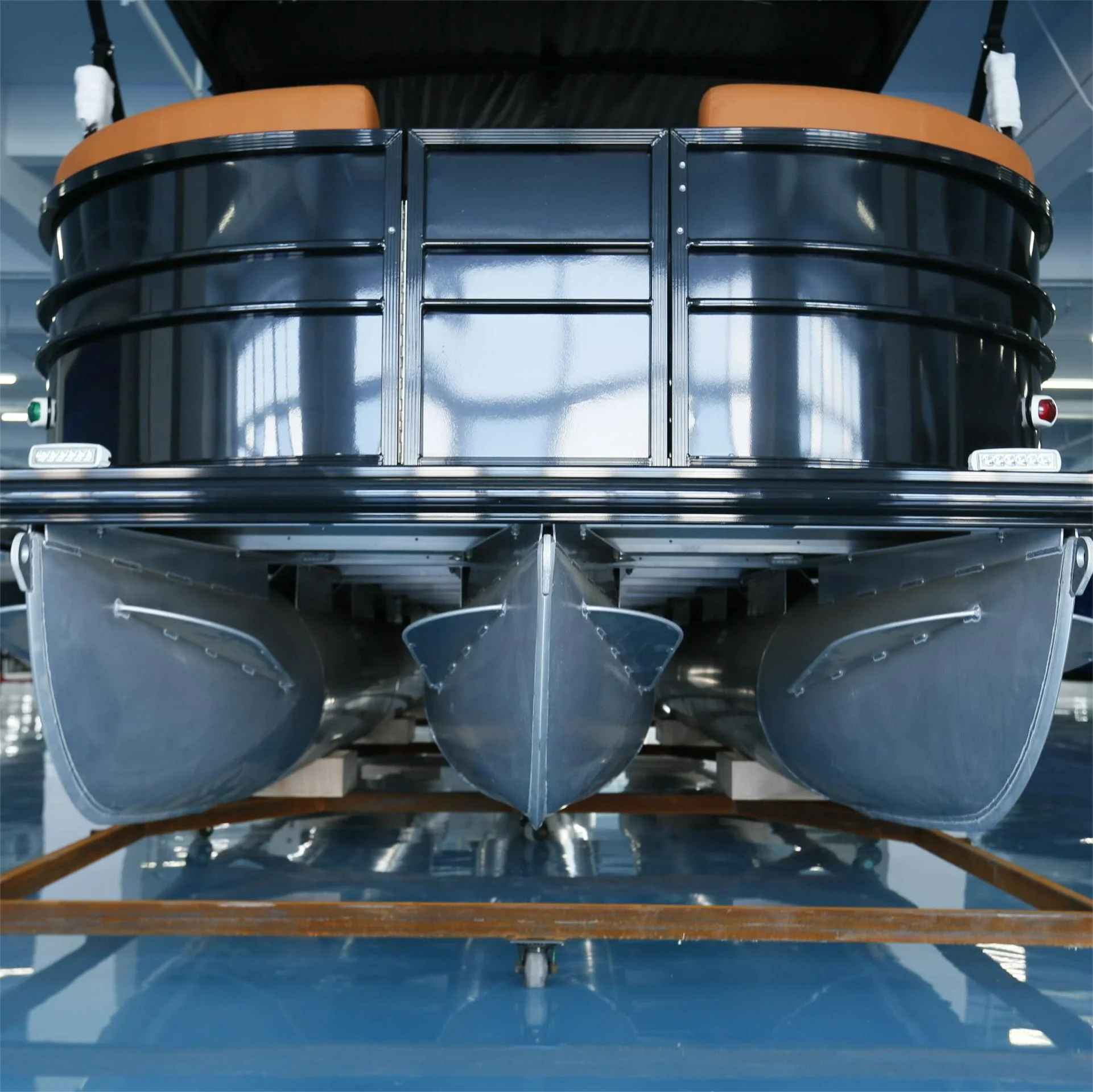 Best Selling Kinocean Sport Pontoon Boat With Engine And Ce Certificate