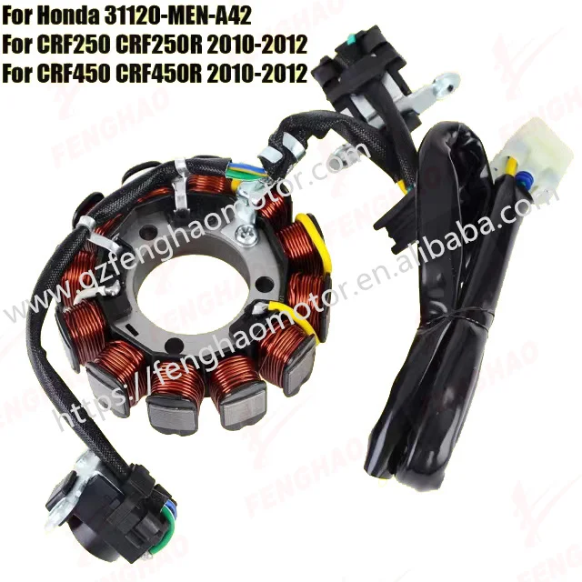 Caltric Stator For Honda CRF250R 2010-2012 And CRF450R 2010-2012 Magneto Replacement