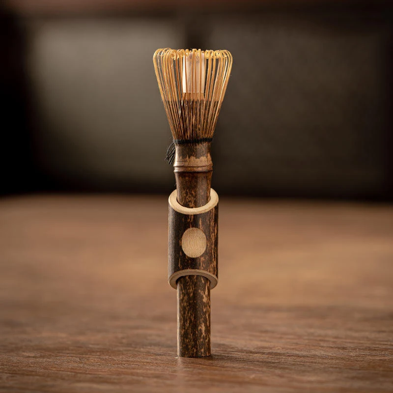 Custom Logo Matcha Tea Whisk Customized Packaging Matcha Whisk Travel Including Matcha Whisk and Spoon manufacture