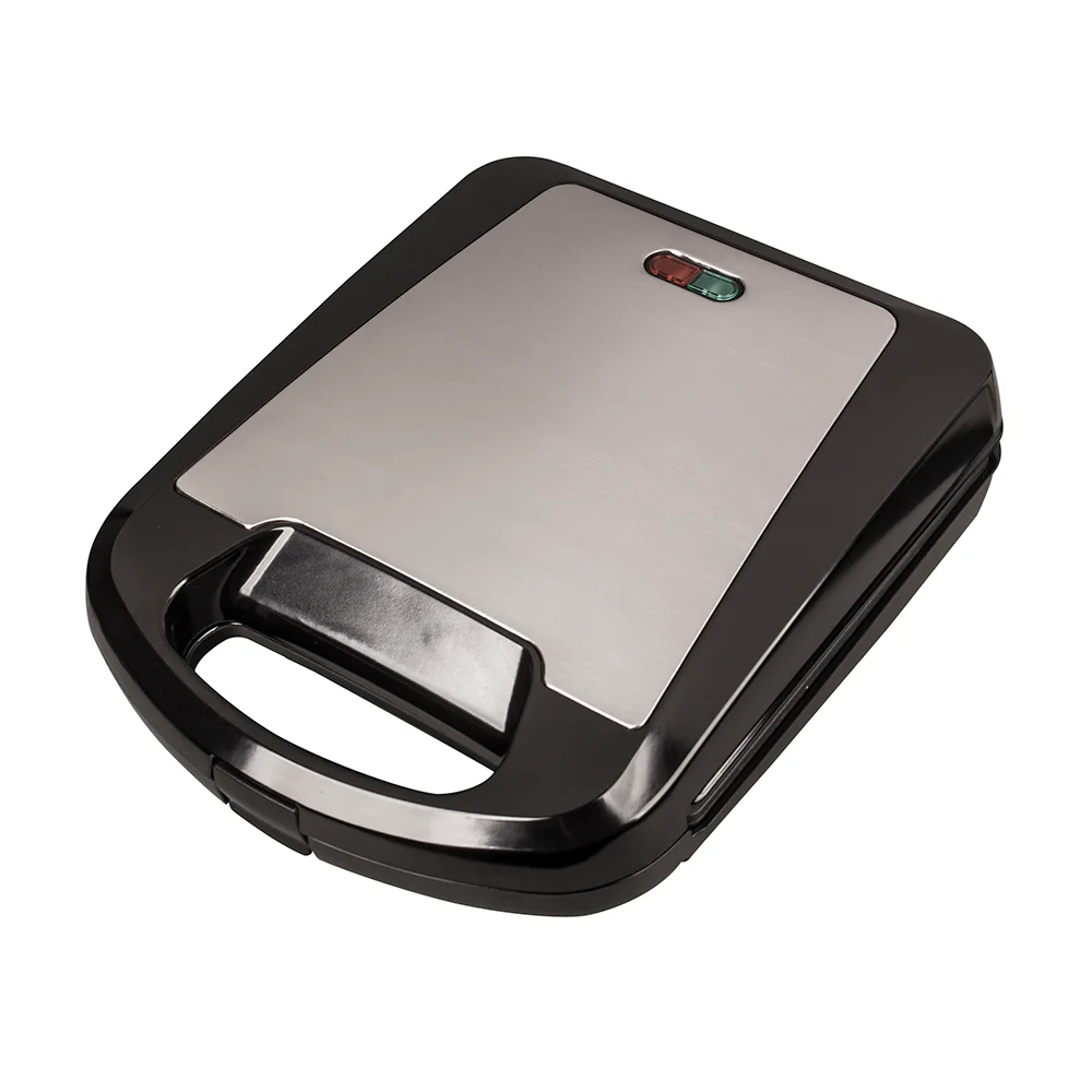 4 Slice Sandwich Maker  Fixed Plate Non Stick Coating Plate Sandwich Maker  Grill Maker  With Stainless Steel Top Cover