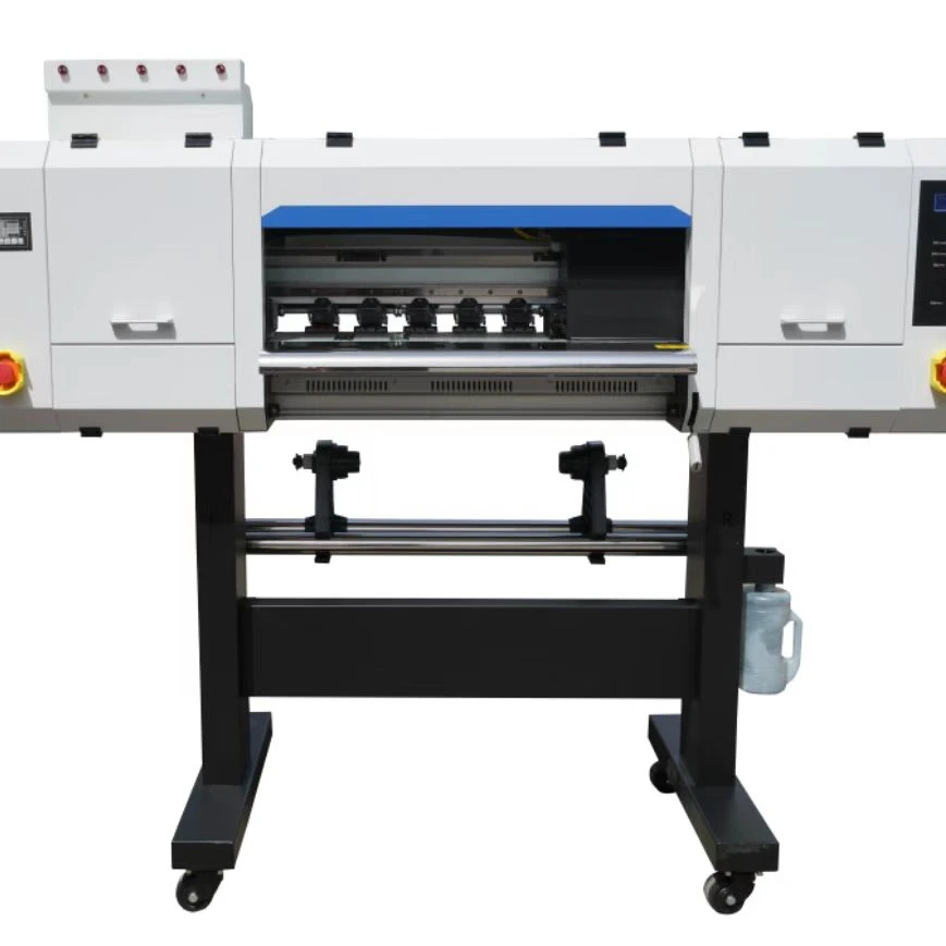 DTF Textile Printing Machine DTF Printer 4heads I3200 DTF Conveyor Belt Powder Shaker Dryer Heat Press Machine