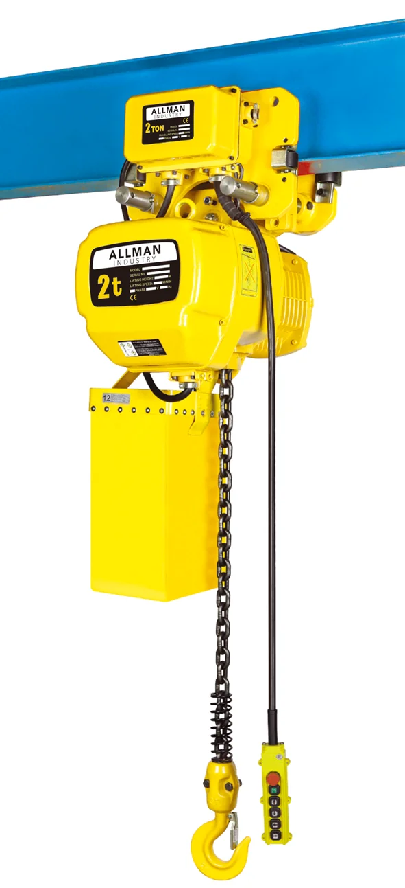 Allman Dual Speed 3 Ton Electric Chain Hoist With Electric Trolley Buy 3 Ton Electric Chain 4999