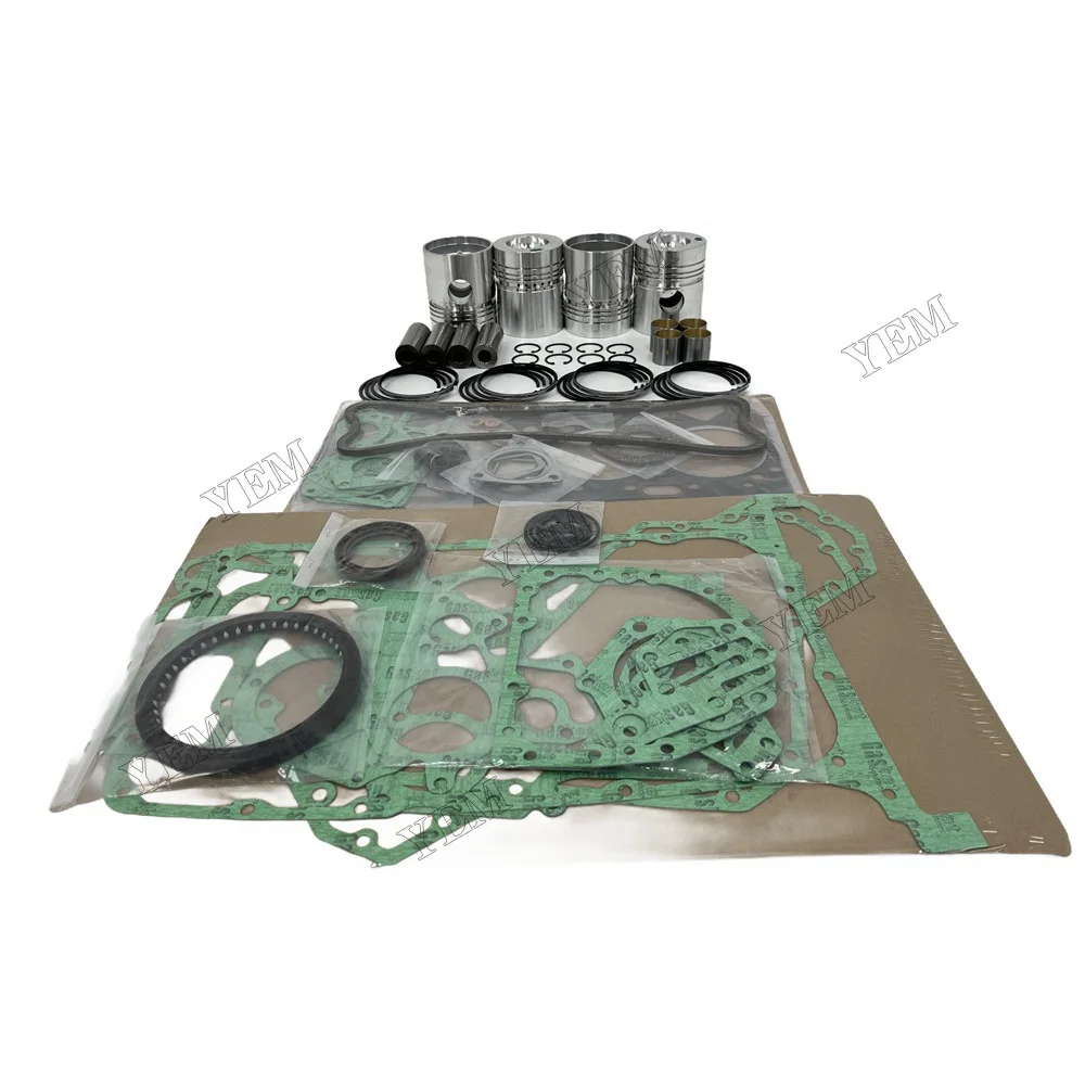 Repair Kit With Piston Rings Gaskets Fit for Perkins 4.248 Engine Parts 5