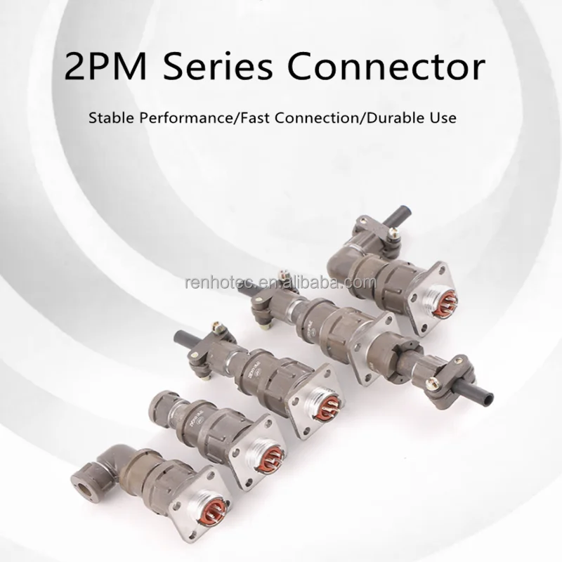 2rm 2rmd 2pm14 18 22 24 Russian Connector Mil Cylindrical-shaped Small ...