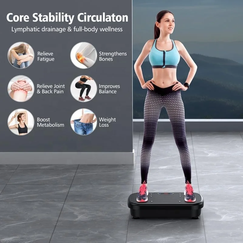 Lymphatic Drainage Using Vibration Plate Lymphatic Drainage