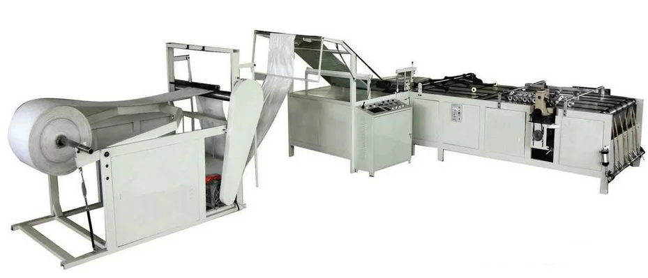 Customized Bag Width Plastic pp Woven Bag Making Sewing Cutting Machine