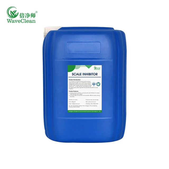 WaveClean Leachate Scale Inhibitor & RO Antiscalant Disinfectant Chemical for Water Treatment Pipelines
