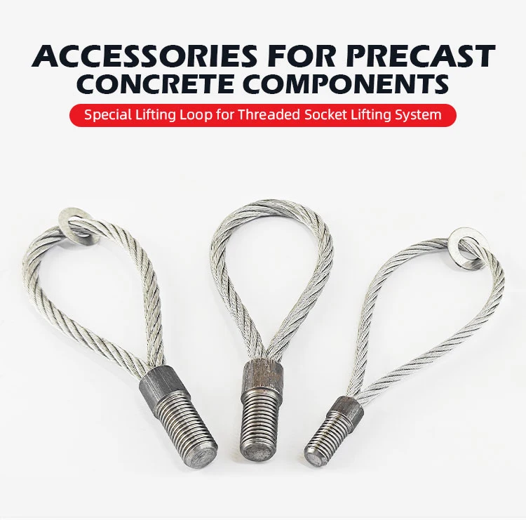 Construction Steel Accessories Precast Concrete Lifting Loops