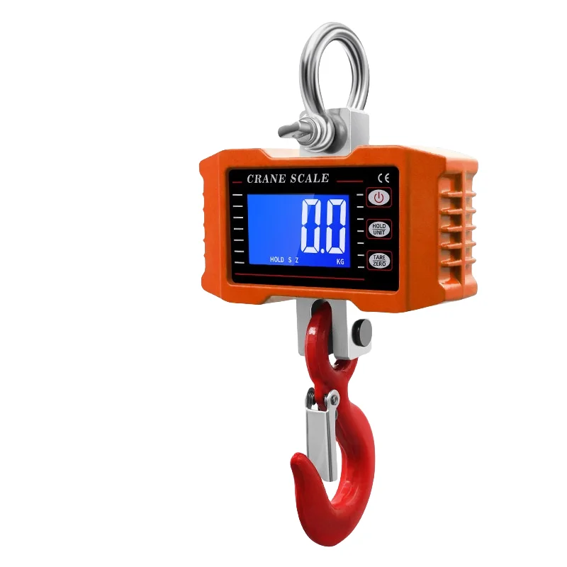 Промышленные цифровые крановые весы 1000 кг/500 г