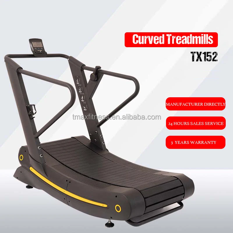 Treadmills Commercial Use High Quality Wholesale Curved Manual