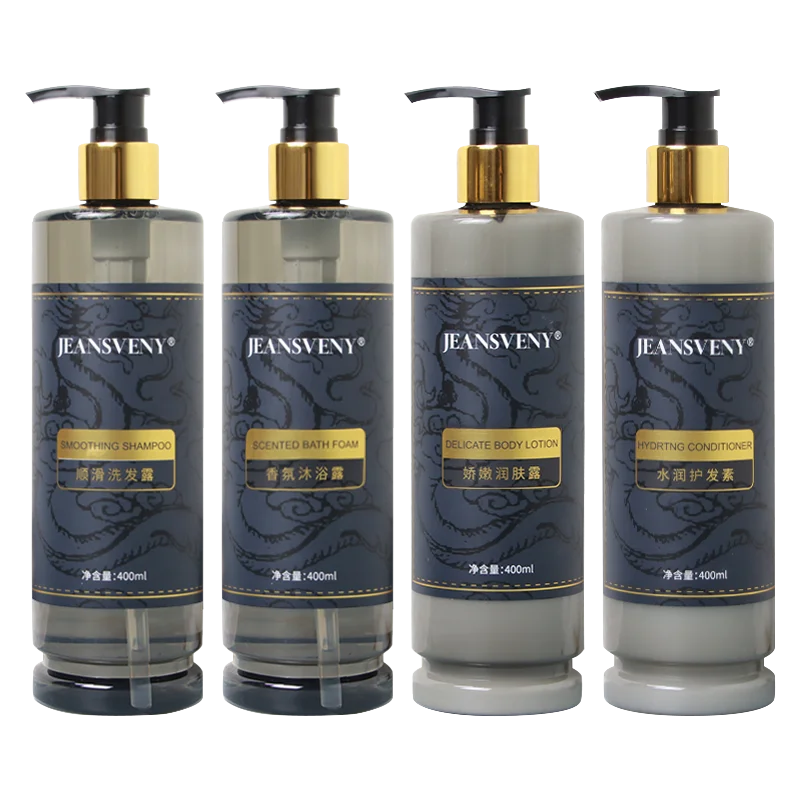 Premium Shampoo and Conditioner Set Product Hotel Bathroom Hotel Amenities