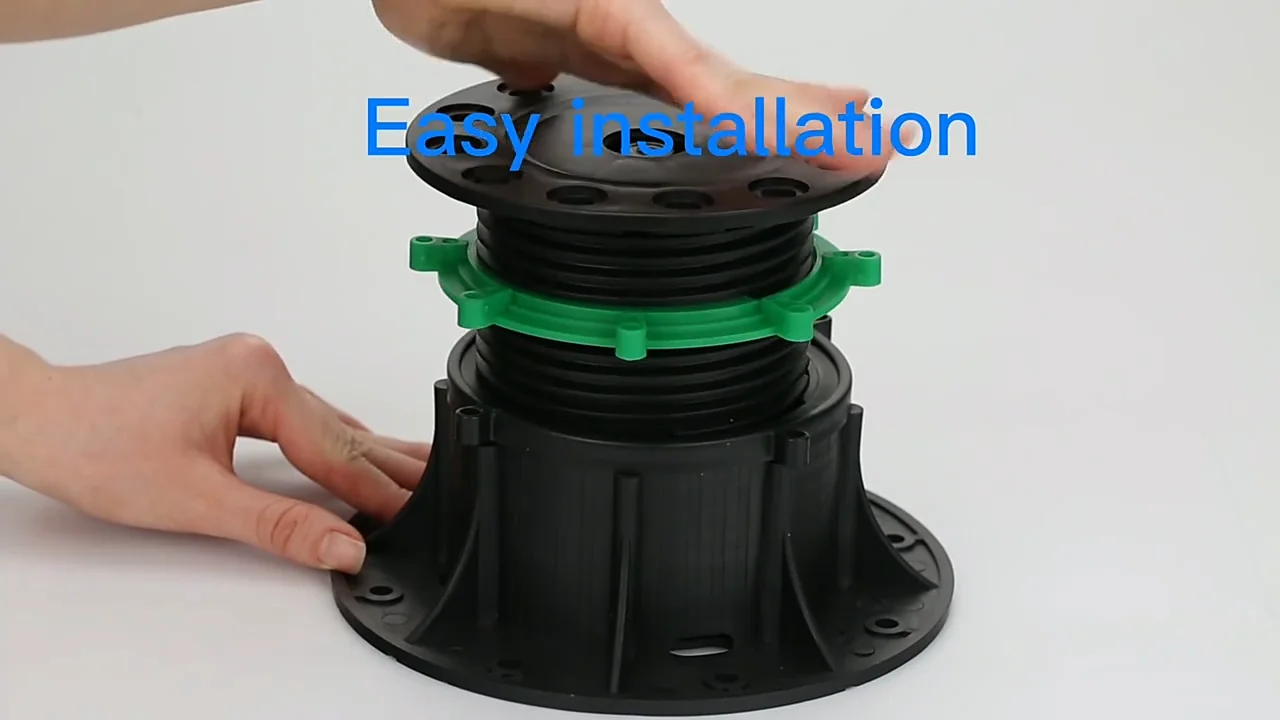 Adjustable Plastic Pedestal Height Adjustable Pedestal Paver Support