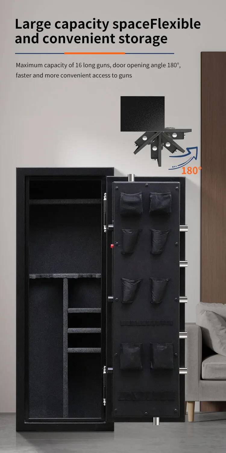 CEQSAFE High Security Protection Safe Home Use Fireproof Metal Safe Box factory