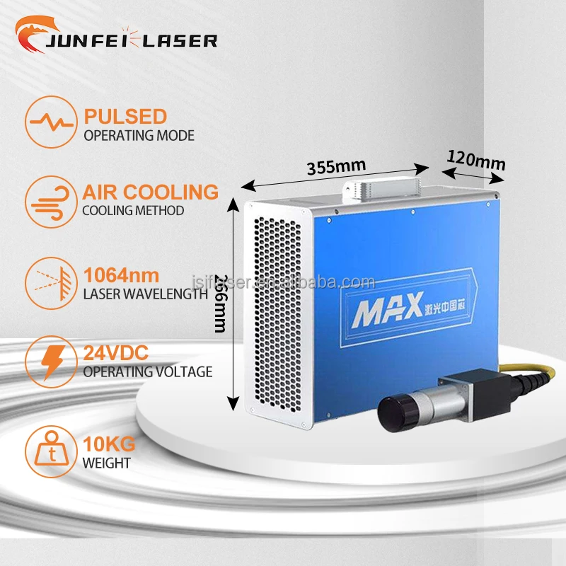 JUNFEI JPT MAX Compatible for Raycus New 30W 100W Fiber