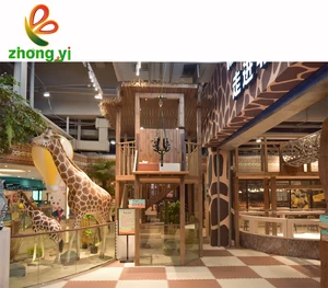 Africa Theme Indoor Playground for Kids Soft Animal Climbers Soft Play for Commercial Business Use