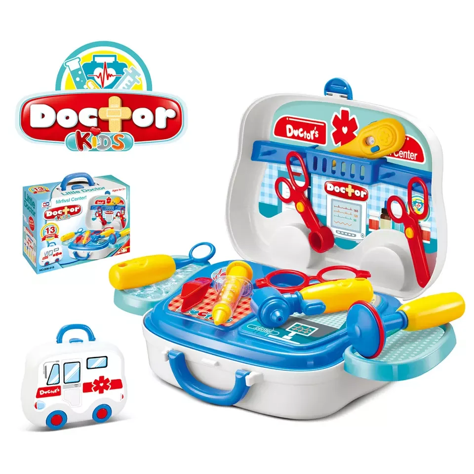 Новые игрушки для ухода за ребенком игрушка девочек портативный докторский Набор ролевых игр детей врач ролевые игры домашний набор медсестры медицинская