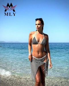 MLY Brand New Summer Women's Sexy Printed Swimsuit Bikini Beach Swimsuit Beach Dress Women Swimwear