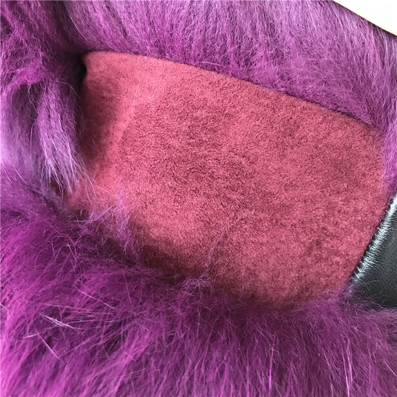 热销冬季正品纯天然短款皮毛大衣配兜帽 - buy fur coat with hood