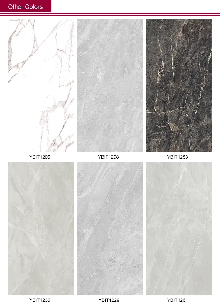 Living Room Lobby Firebrick Tiles Polished Glazed Porcelain Tiles with Glossy Glazed Surface