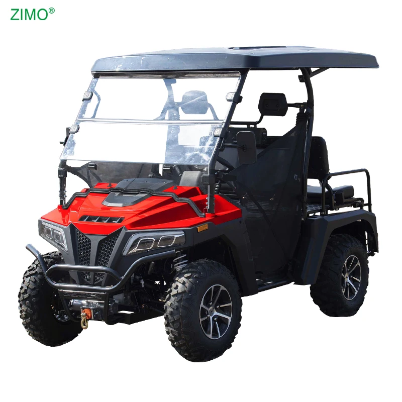 Wheel Drive Gasoline 2+2 Lifted 4X4 Buggy Off Road Golf Cart