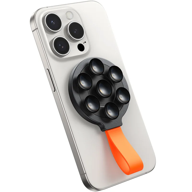 Best Quality Silicone Suction Cup Phone Adhesive Silicone Anti-Slip Magnetic Magsafe Hands-Free Phone Holder