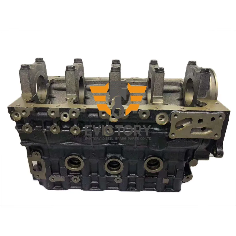For ISUZU C240 Short Block Assy with Cylinder Block Piston Ring Head Gasket Kit Crankshaft Connecting Rod Bearing