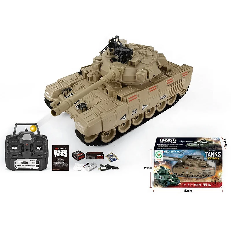 Alibaba.com: RC Tank with Light and BB Bomb Launcher, 1/18 Scale German ...