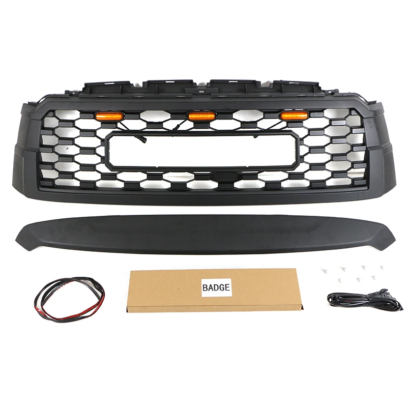 New Style Front Grille With Amber Light Fit For Toyota Sequoia