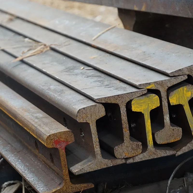 Steel Rails Mine 12kg Rail Track 25lb for Coal Mine Use - ASCE25 Standards