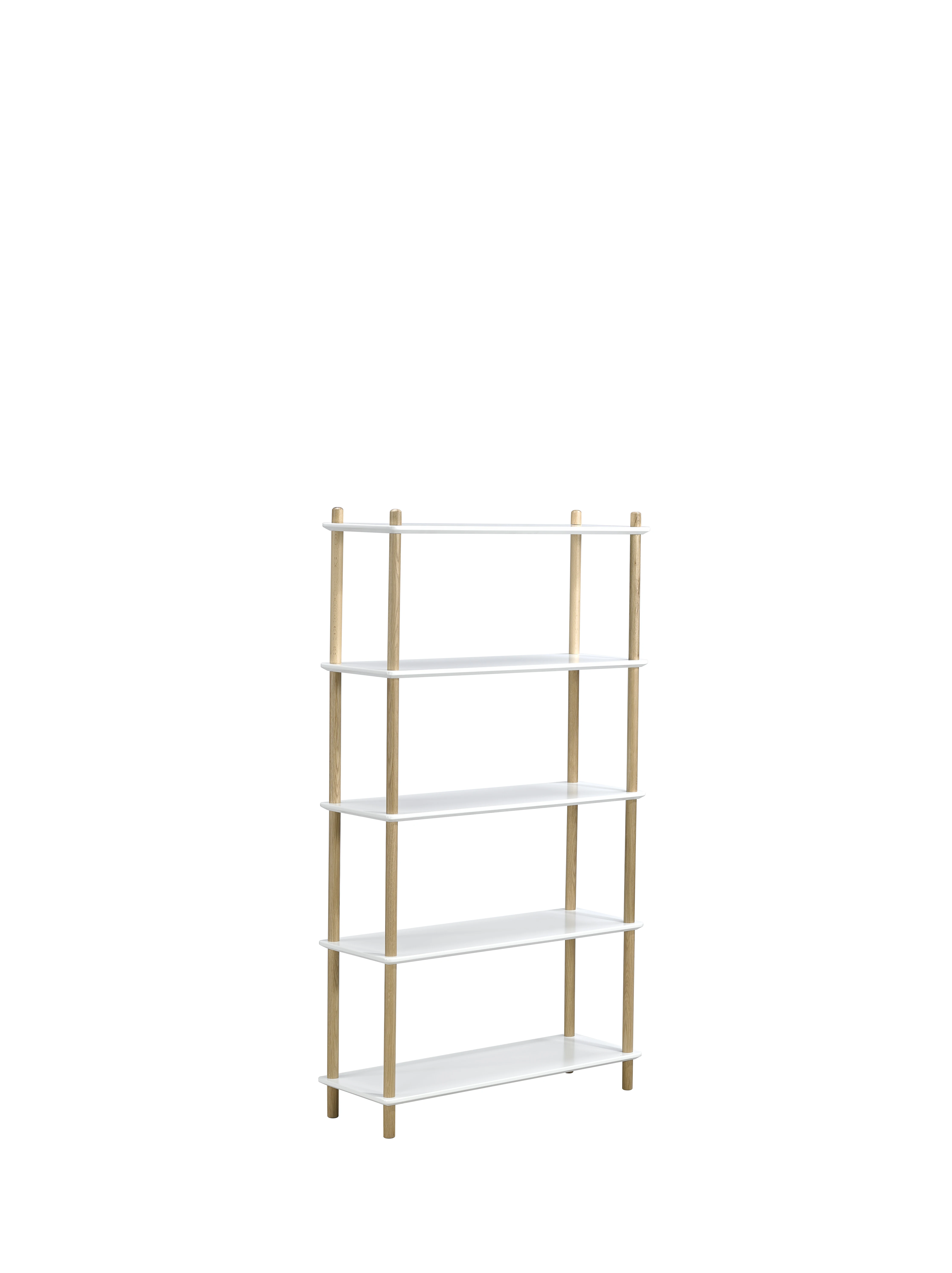 Modern Multipurpose Storage Shelf Bookcase Wood Display Shelf Stand for Books and Decorative