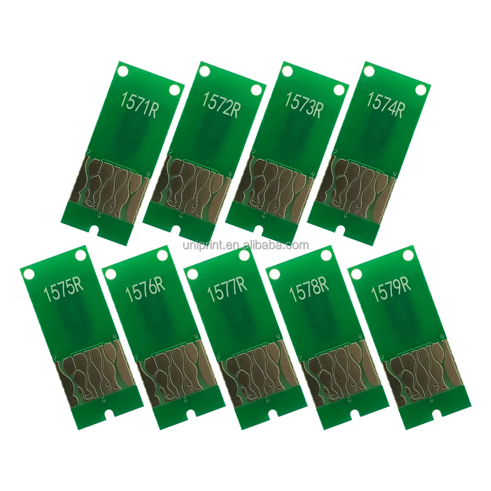 9colors Ink cartridge ARC Chip for EPSON Stylus Photo R3000 Printer157 1571 1572 1573 Auto Reset Chip