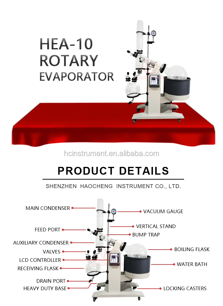 Laboratory Vacuum Evaporator Rotary Rotovap Machine Price| Alibaba.com