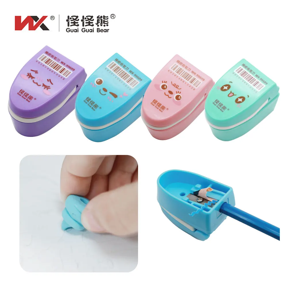 2023 новая пластиковая точилка для карандашей «Два в одном», ластик для туалетной бумаги