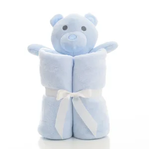 Wholesale Custom Toddler Baby Sleep Appease Towel Adorable Soft square