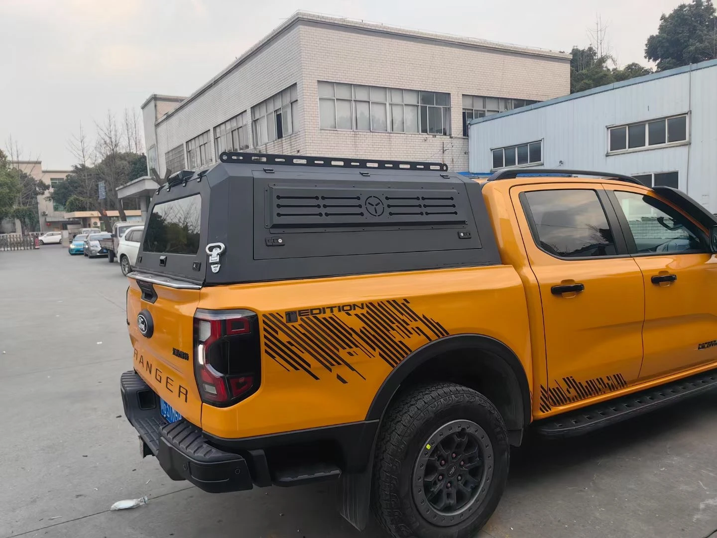 Aluminum Alloy Topper Camper Pickup Truck Tonneau Cover Canopy for ...