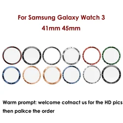 Watch Accessories Aluminum Stainless Steel Smart Watch Bezel Ring for Samsung Galaxy Watch 3 41mm 45mm for Garmin Fenix