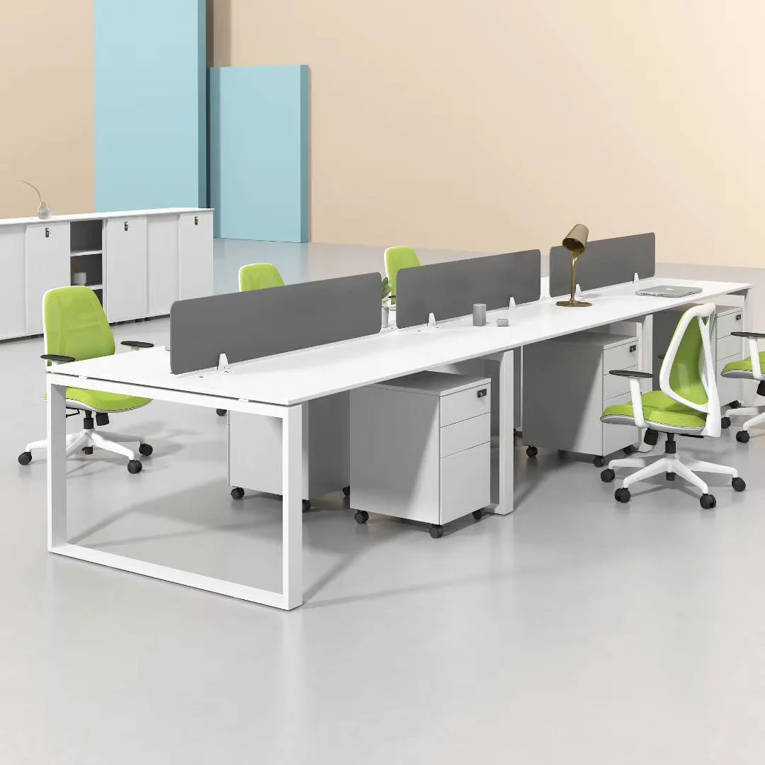 Custom High End Smart Modern Office Furniture 6 Person Steel Metal Frame  Working Desks Work Station Modular Office Workstations - Buy Office  Workstation,Work Station,Working Desk Product on 