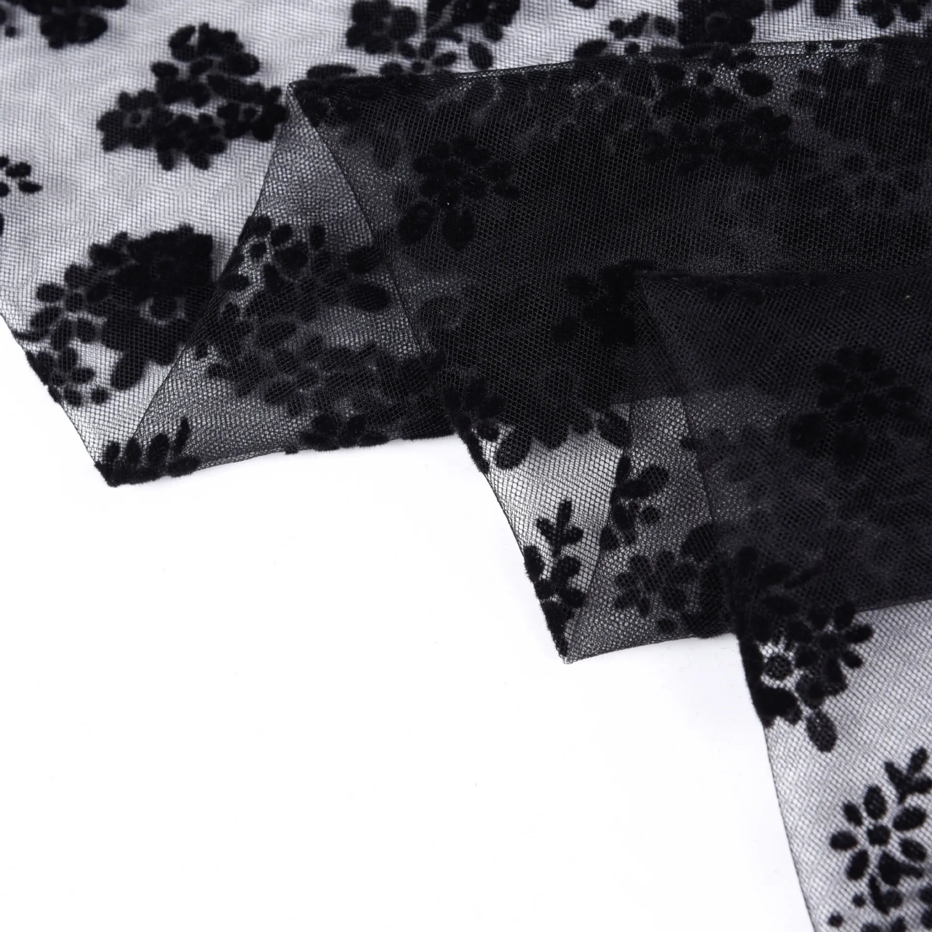 ももたろうSALE中‼️ 　TULLE FLOCKYLAYEREDTOPS ももたろうSALE中‼️ TULLE FLOCKYLAYEREDTOPS Flocky Tulle