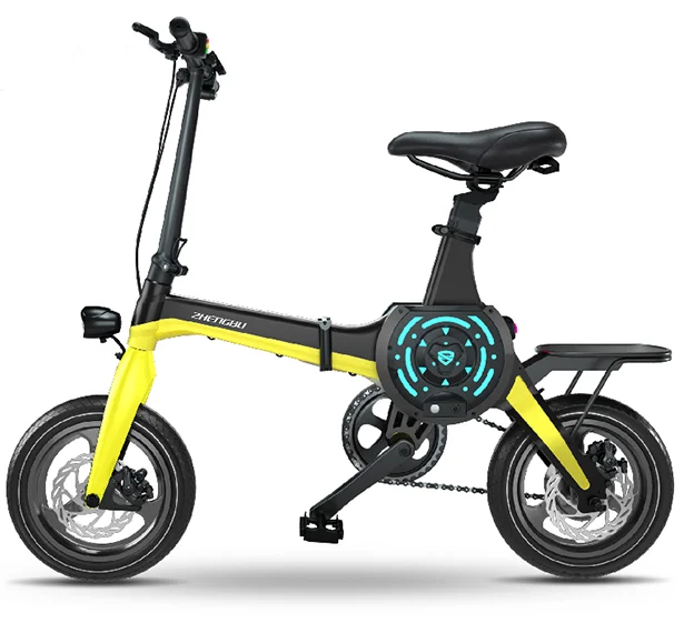 Zhengbu 14インチ250ワットシャインeバイク36 v大人の子供用電動