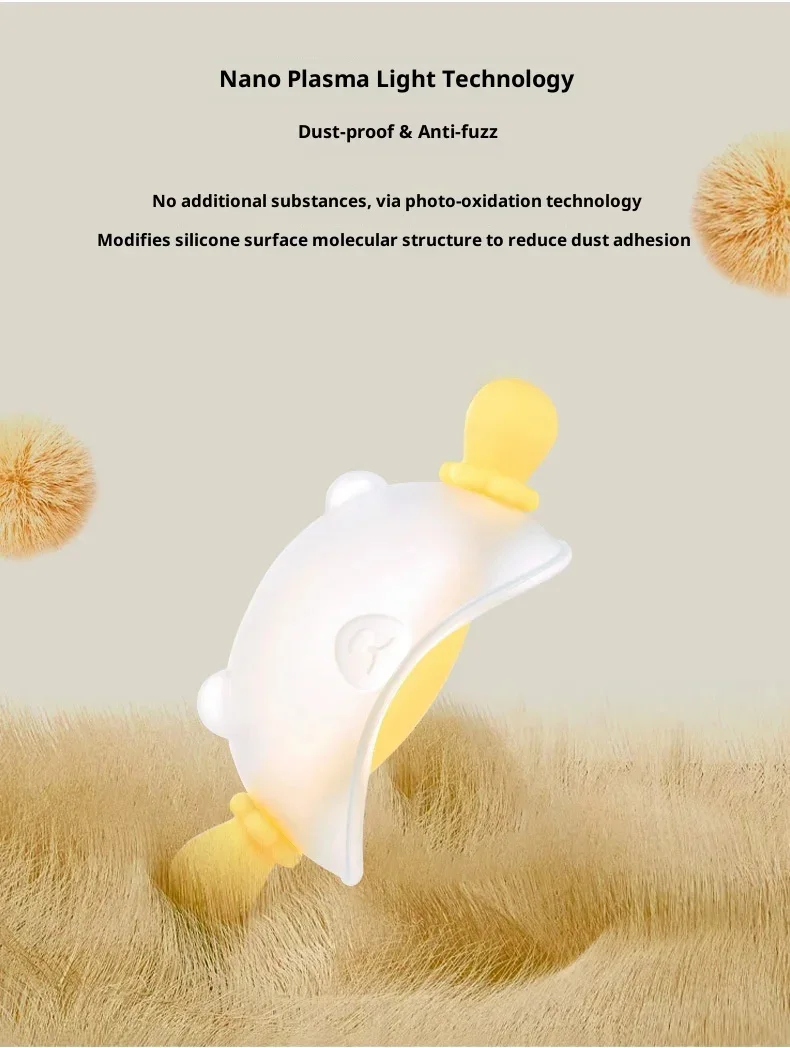 Food Grade Silicone Bear-Shaped Glove Teether for Infants Soft Toy Anti-Thumb Sucking Chewable Teething Stick supplier